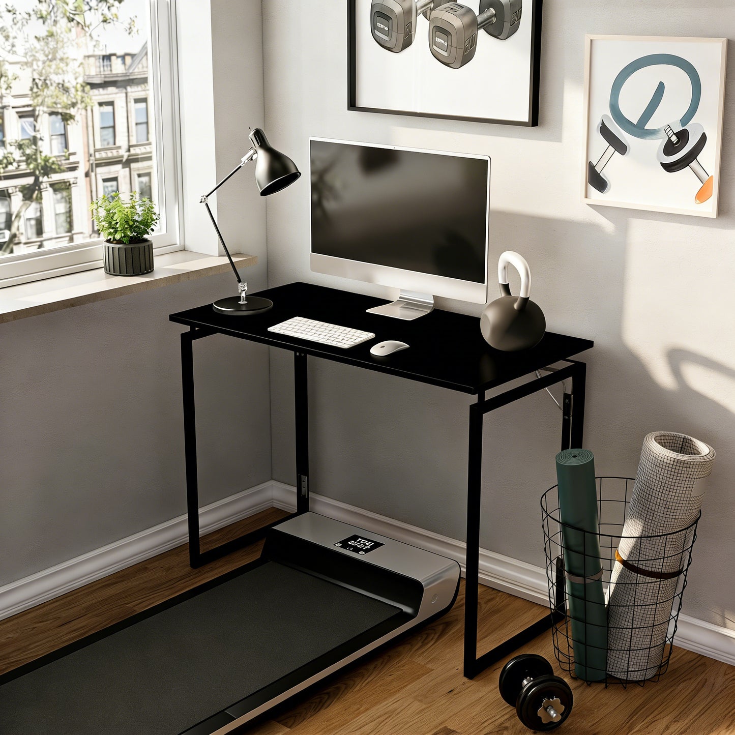 No-Assembly Foldable Portable Desk