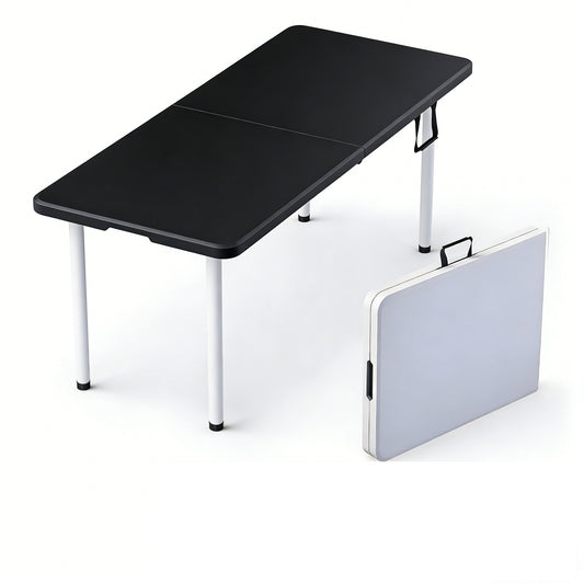 Foldable Portable Outdoor/Indoor Table (300Lbs Load Capacity)