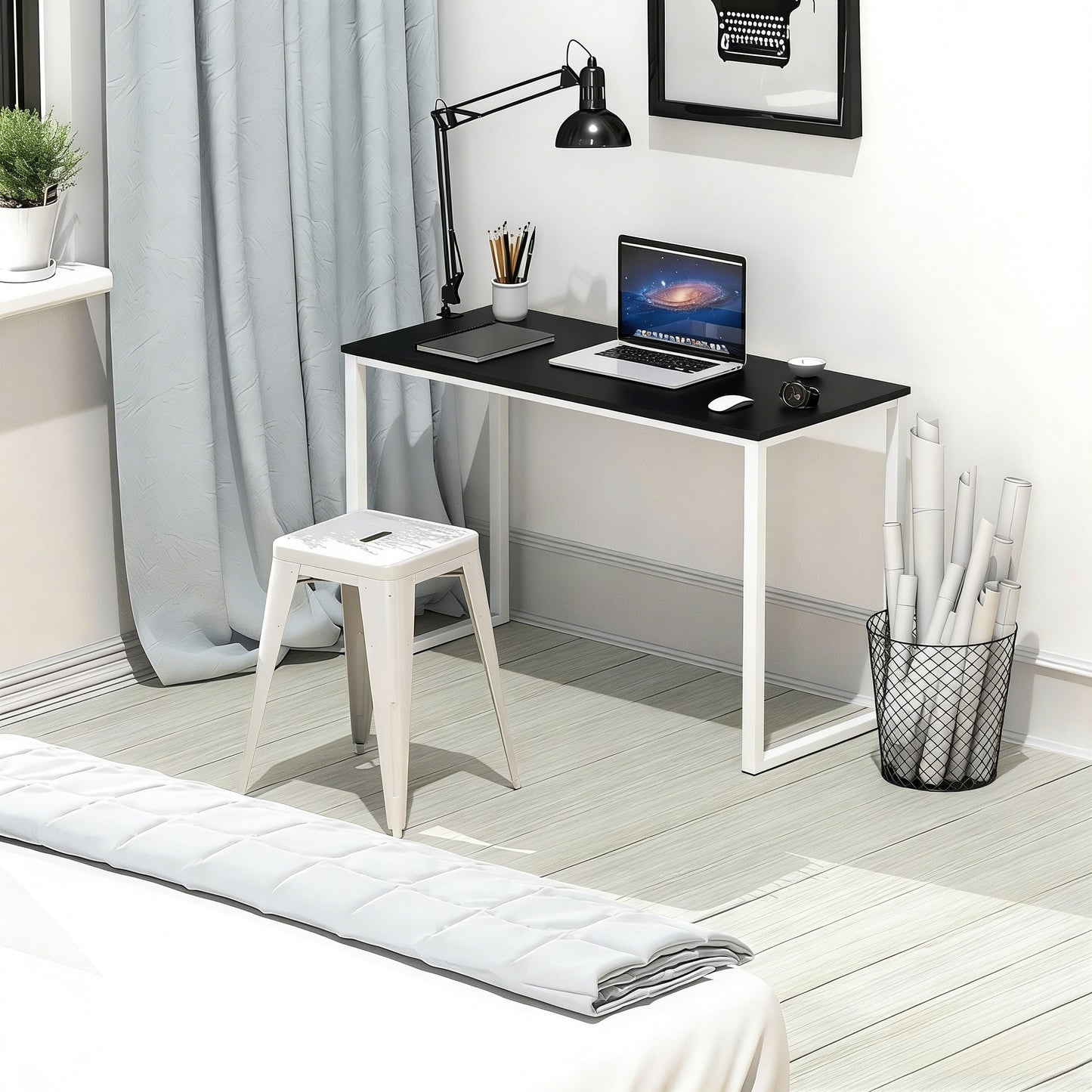 Sleek Sturdy Office Desk (32”x16”x28”)
